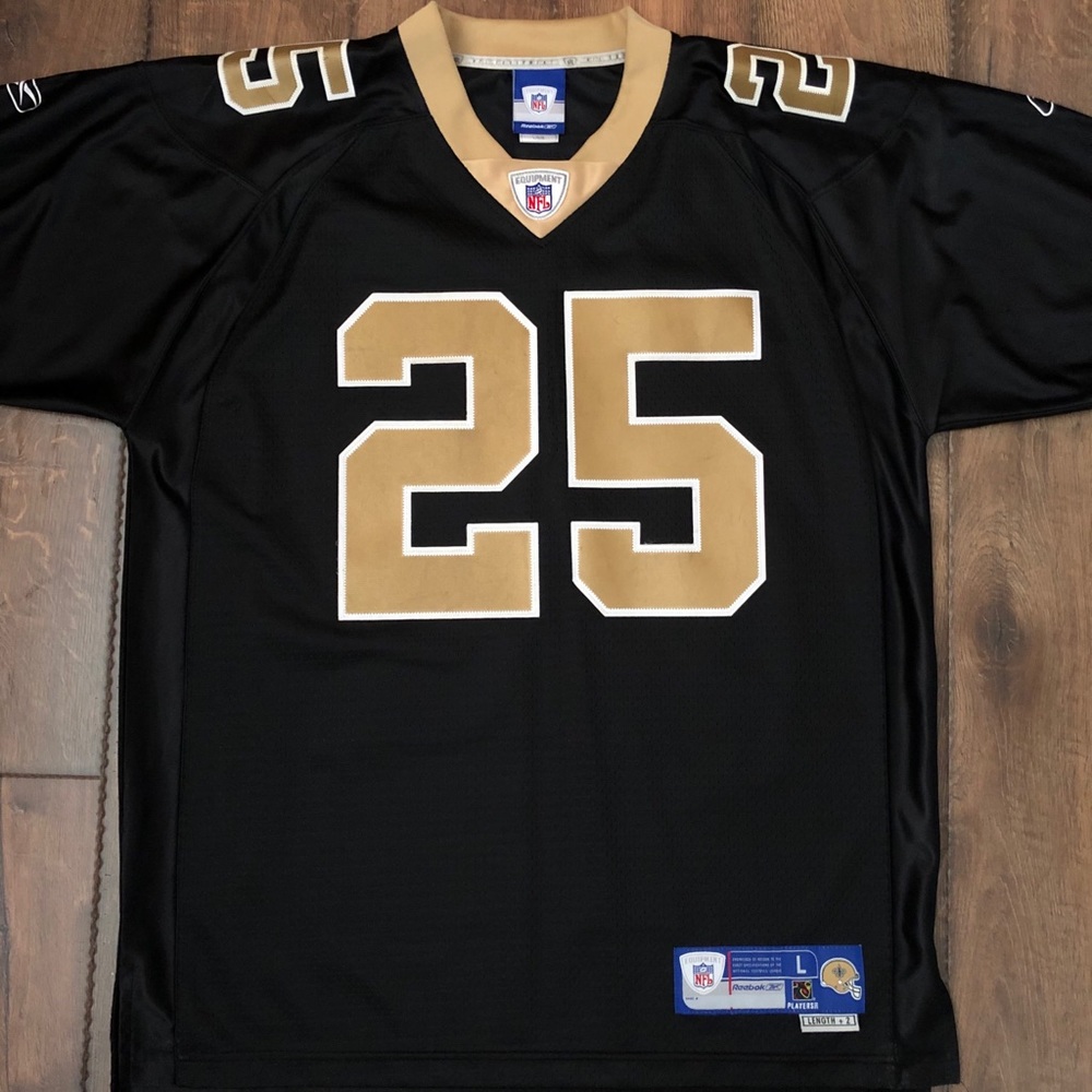 Bush #25 New Orleans Saints Authentic Jersey